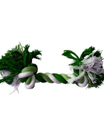 OS EN COTON 2 NOEUDS VERT XL 35 CM