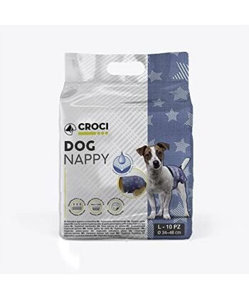 COUCHE CHIEN JEAN 10 P LG 34-48 CM