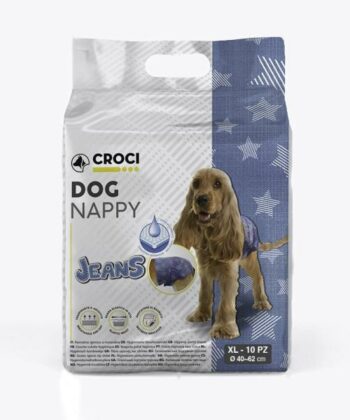 COUCHE CHIEN JEAN 10 P XL 40-62 CM