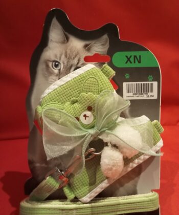 HARNAIS ET LAISSE POUR CHAT OURS