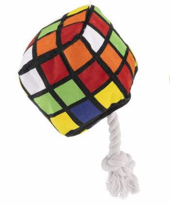 Cube Rubik en tissu avec Corde 10*10*10