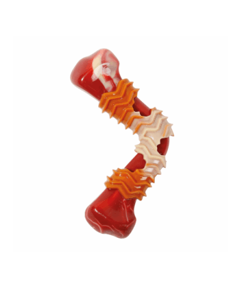 Jouet pour chien Carnivore Boomerang Bone L - Saveur Bacon