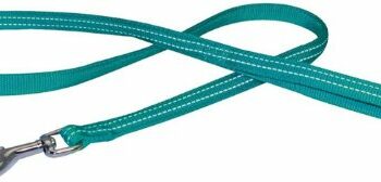 LAISSE SOFT REFLECTIVE 10X1200 MM BLEU CLAIR