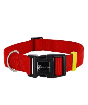 FELICAN COLLIER CHIEN ROUGE 2.5CM