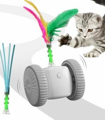 JOUET ROBOT INTERACTIF POUR CHAT