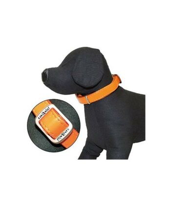 COLLIER GLOSSY CM.26-40X15MM. ORANGE