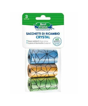 RECORD DISTRIBUTEUR ORIGAMI AVEC SACS DE DECHETS ORANGE VERT ET BLEU