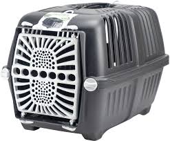 CAGE PRATIKO 2 PORTE PLASTIQUE NOIR