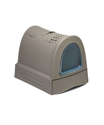 Maison de toilette avec Tiroir ZUMA Taupe