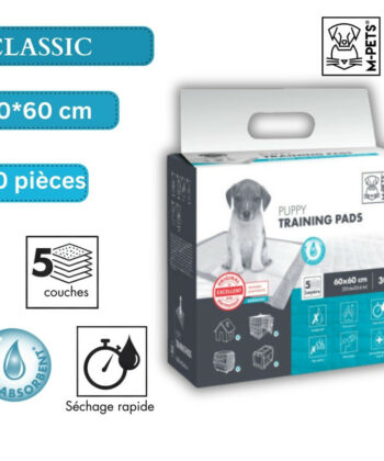 TAPIS PUPPY 60*60TRAINING PADS - 60PCS