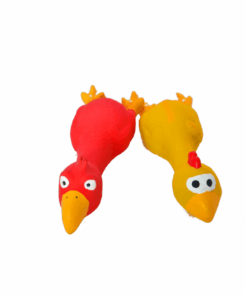 Felican Jouet Forme Poulet Latex 18 cm