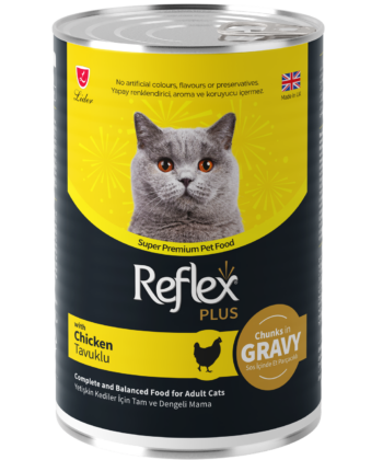 Reflex Plus CAT Gravy Chiken 400G