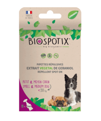 1 PIPETTES REPULSIVES CHIEN S-M /1ML