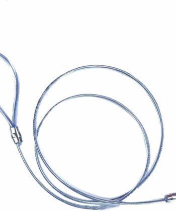 LAISSE DOG CABLE METALIQUE