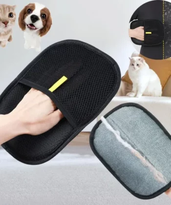 Gant magique anti poils animaux