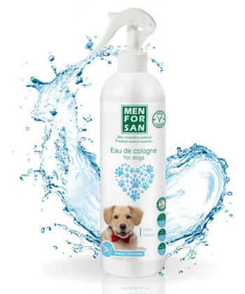 MenForSan Eau de Cologne pour Chien Talc 500ML