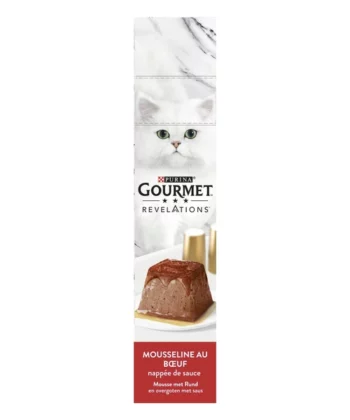 Gourmet Révélations Mousselines au Bœuf 4x57 g