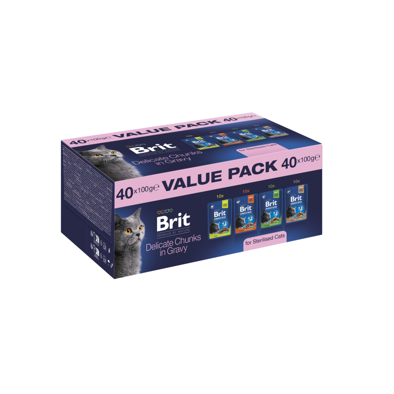brit-premium-by-nature-pack-pochons-pour-chat-sterilise-40-pcs100g
