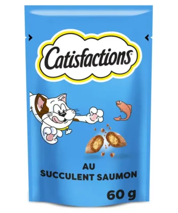 Snack pour Chat au Saumon 60g - Catisfactions